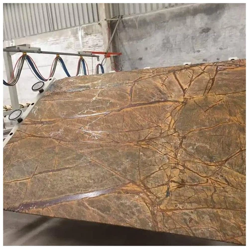Rain Forest Leathered Marble Slabs Rain Forest Leathered Marble Slabs