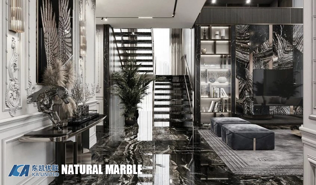 Natural Luxury Grey Marble Flooring Projects KA UNITED Natural Luxury Grey Marble Flooring Projects KA UNITED