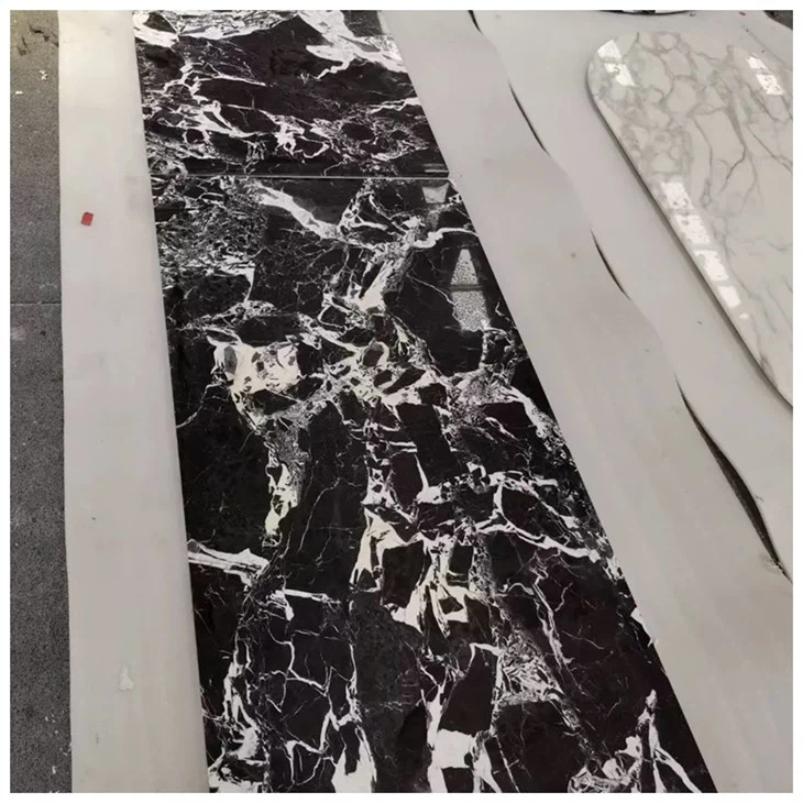 Black And White Marble Floor Tile