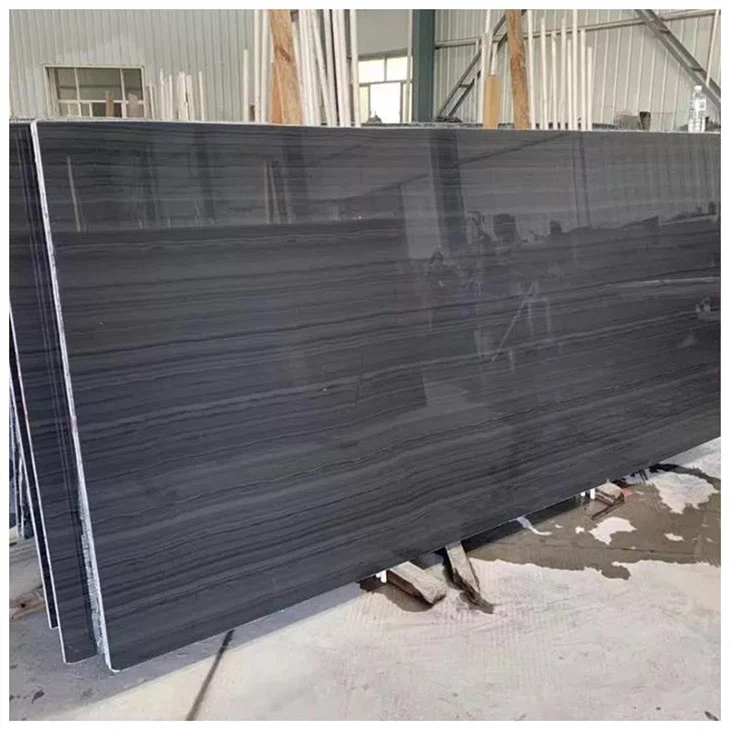 Imperial black wood marble