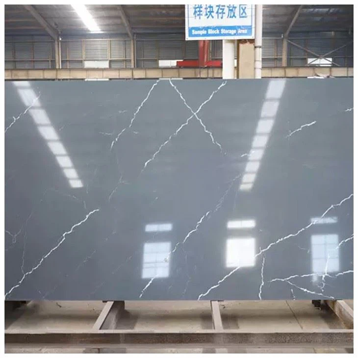 grey Marble look quartz stone