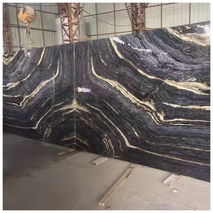 Silver Wave Marble Veinmatched Slabs
