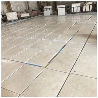 البلاط الرخامي Crema Marfil 24x24.5mm