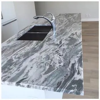 كونترتوب المطبخ الغرانيت البني الخيال