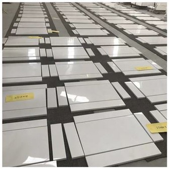 بلاط رخام أبيض نقي