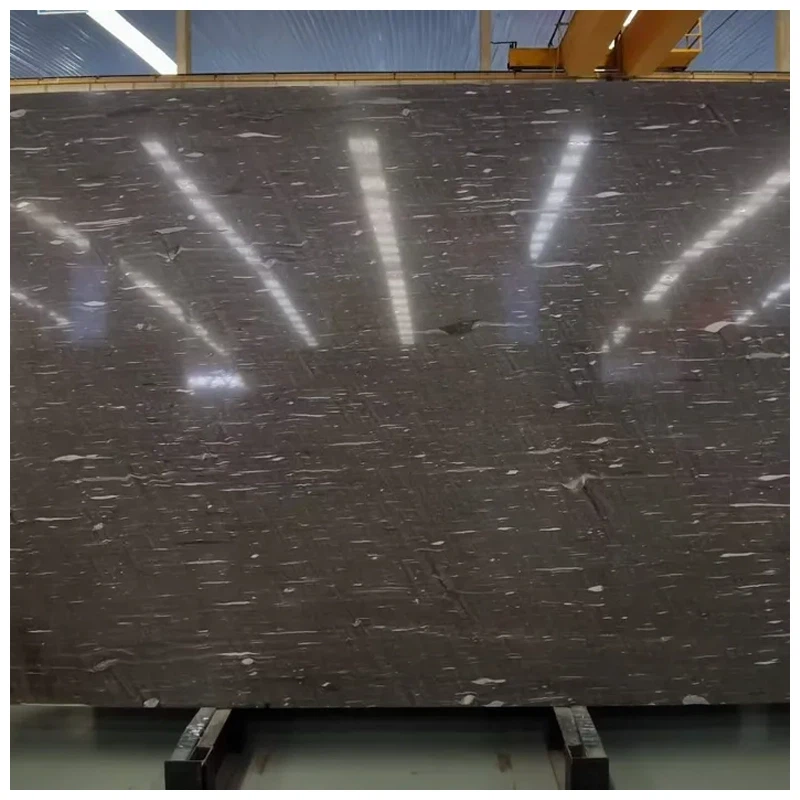 Brown Silk Polished Quartzite Slab