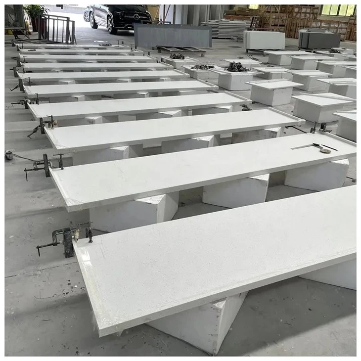 Carrara Quartz Kitchen Bench tops
