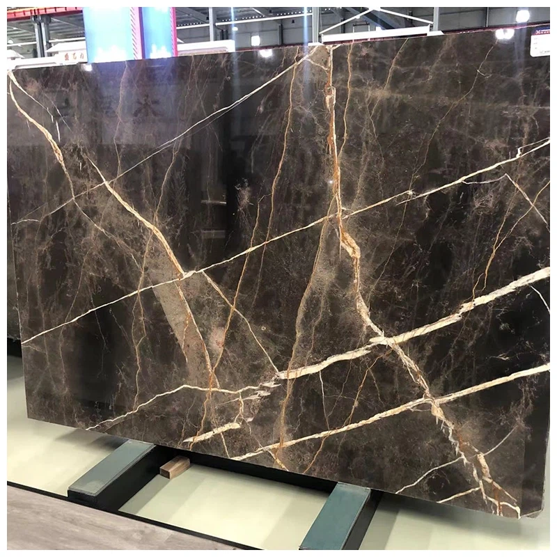 Bronze Fantasy Marble Polished Slab