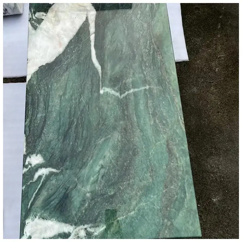 Verde Patagiona Quartzite Plinth Side Tables