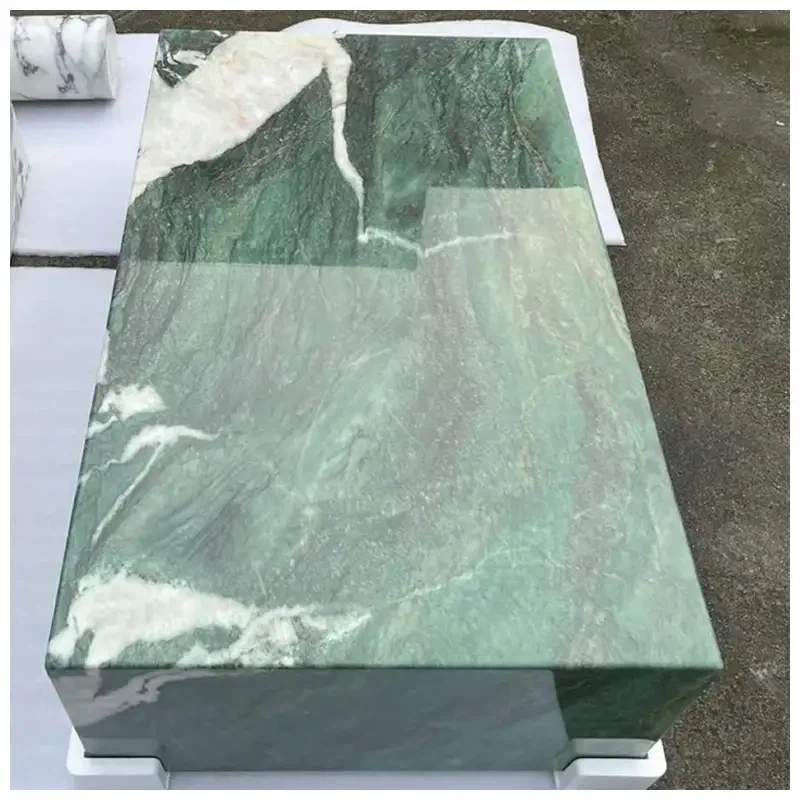 Verde Patagiona Quartzite Plinth Coffee Tables