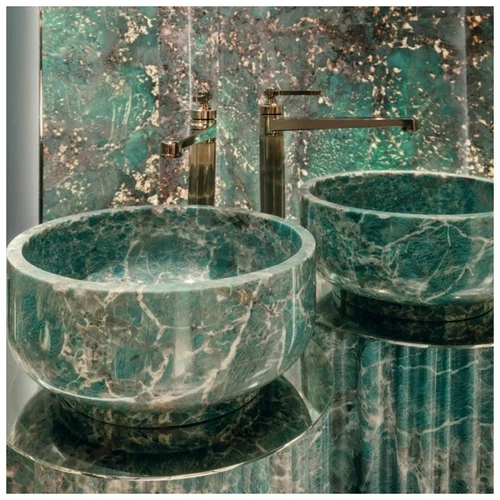 Amazonite Green Quartzite BasinSink from KA UNITED Amazonite Green Quartzite BasinSink from KA UNITED