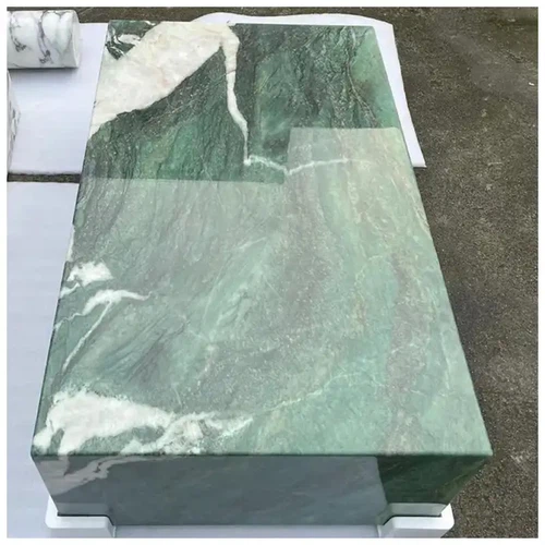 Verde Patagiona Quartzite Plinth Coffee Tables Verde Patagiona Quartzite Plinth Coffee Tables