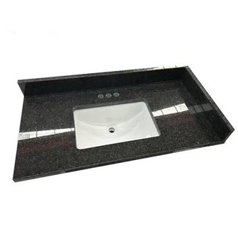 الجرانيت الأسود الحمام الغرور الأعلى